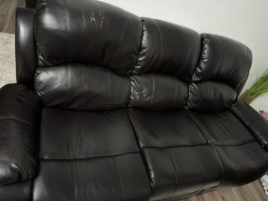 Canapea + fotolii recliner