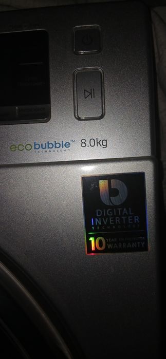 Samsung kir yuvish moshinasi 8 kg.