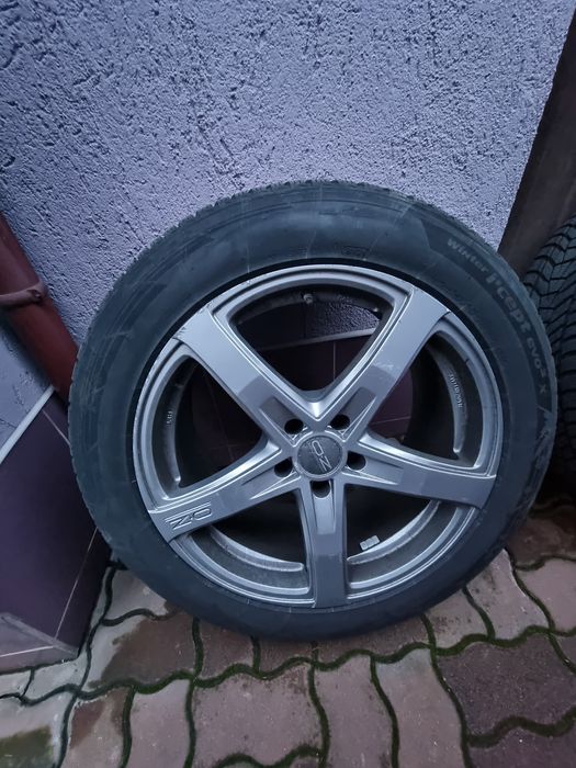 Set roti 255 /55/R20 anvelope Hankook+jante originale O.Z