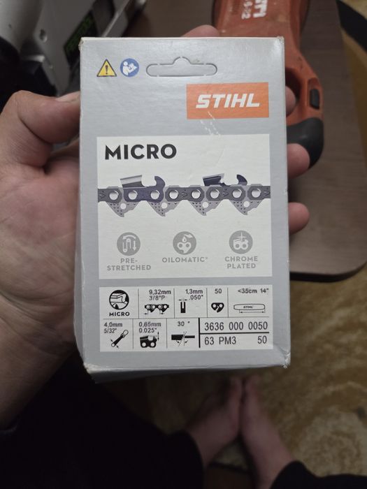 Teacă plastic,lame și lanțuri stihl