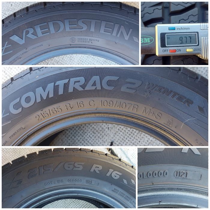 O bucată 215/65 R16C M+S iarnă - una Vredestein Semperit