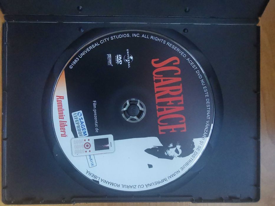 Filme de top HORROR Thriler Scarface Al Pacino / Vertigo - Rear window