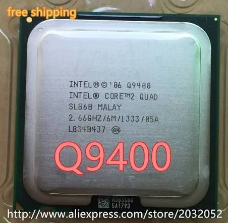 Core 2 Quad 9400, ideal holatda