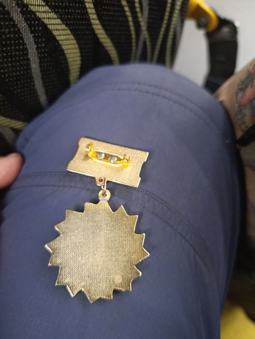 Редкий знак ветеран Каз ССР