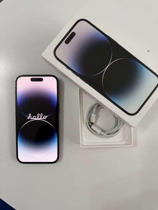 Iphone 14 pro space black 256gb