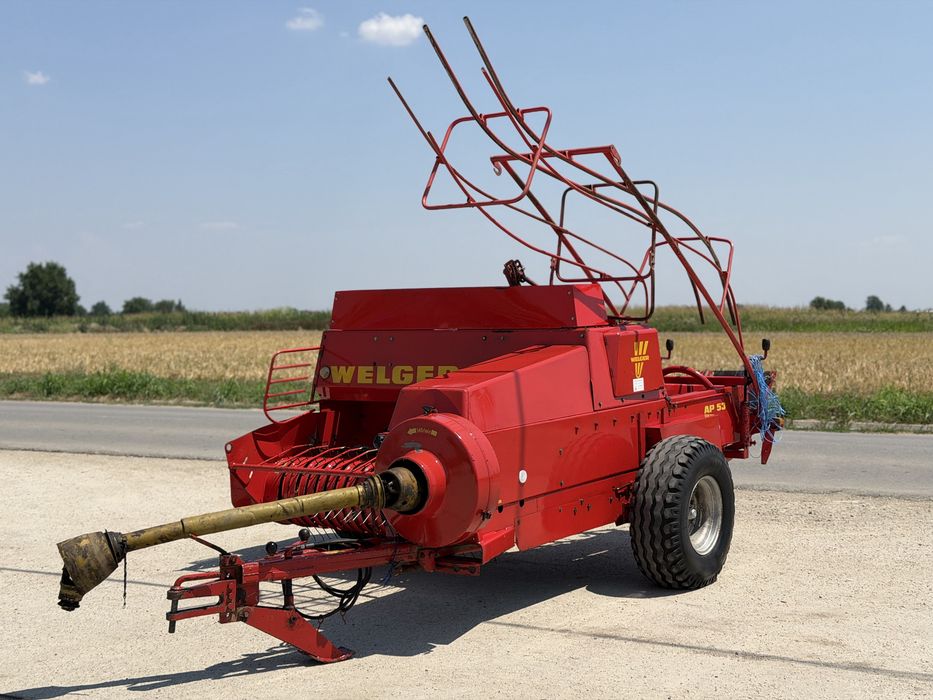 Presa/Balotiera Welger AP53  Import Germania Impecabila Claas John Deere