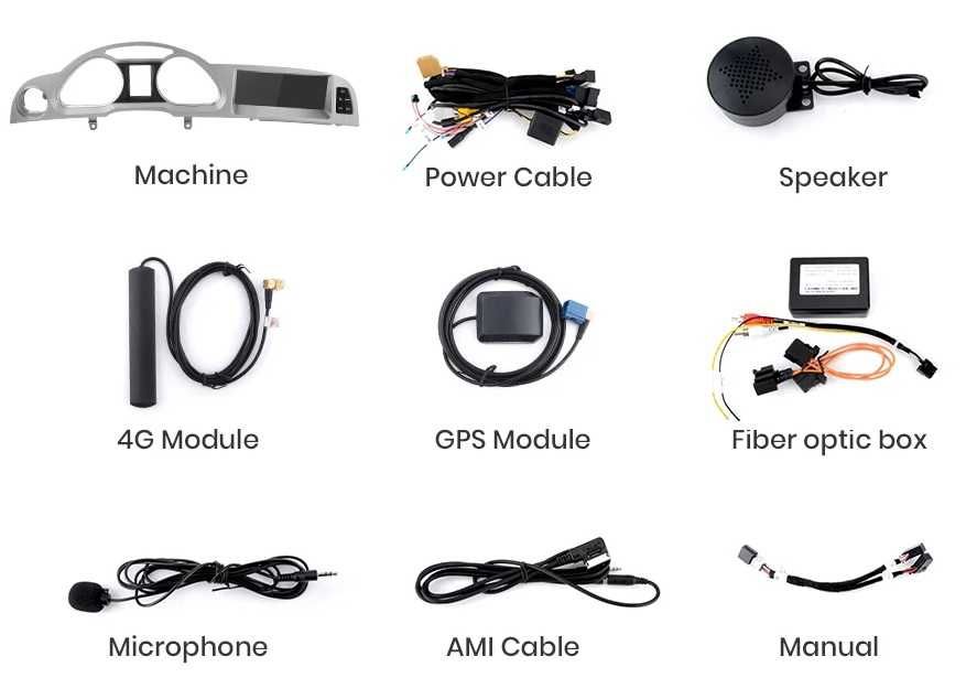 Мултимедия за Audi A6 Двоен дин Android навигация, за Ауди А6 MMI 2DIN