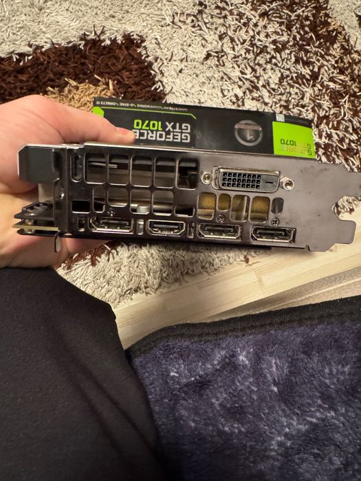 Placa video EVGA GeForce GTX 1070