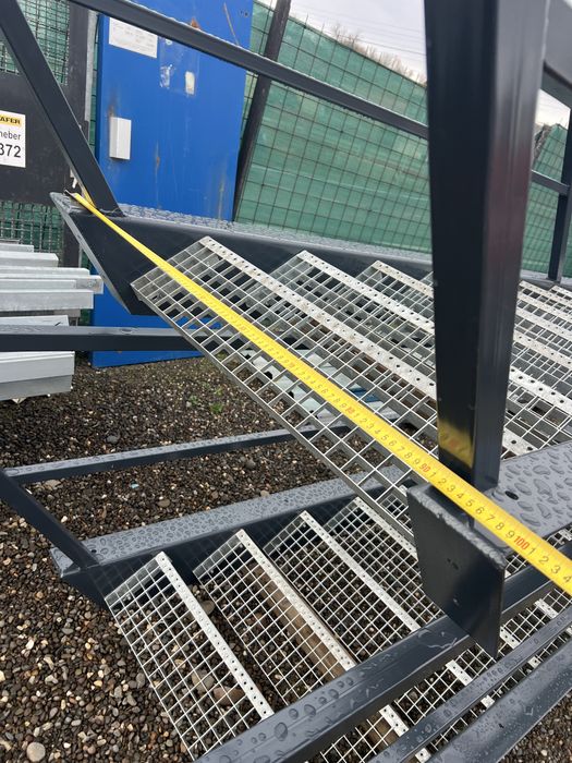 Scari metalice zincate solide 4m