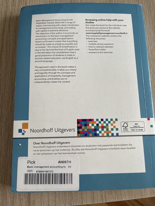 Учебник Basic Management Accounting