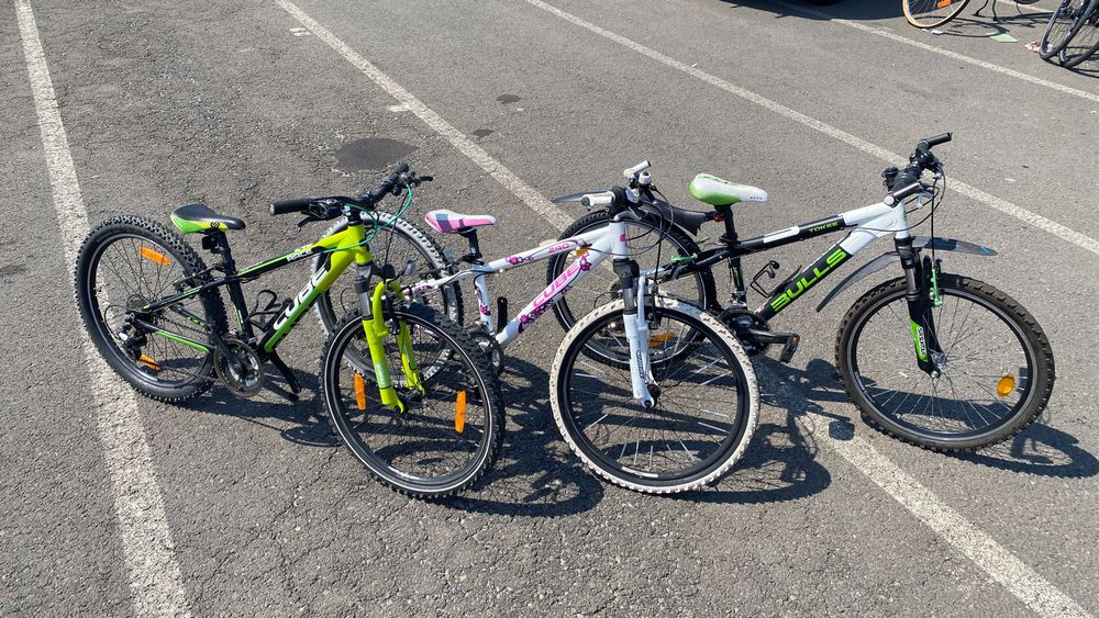 Biciclete mtb copii 24" Cube Race si Bulls Tokee