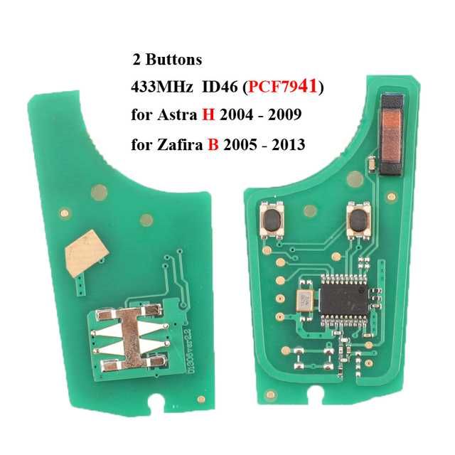 Cheie completa pentru Astra H 2004 – 2009 for Zafira B 2005 – 2013