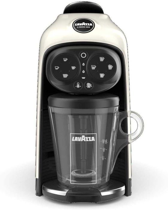 Еспресо кафемашина с капсули Lavazza A Modo Mio Desea White Cream, 1500 W