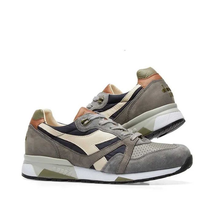 Diadora N9000 H  Coal & Bone Brown