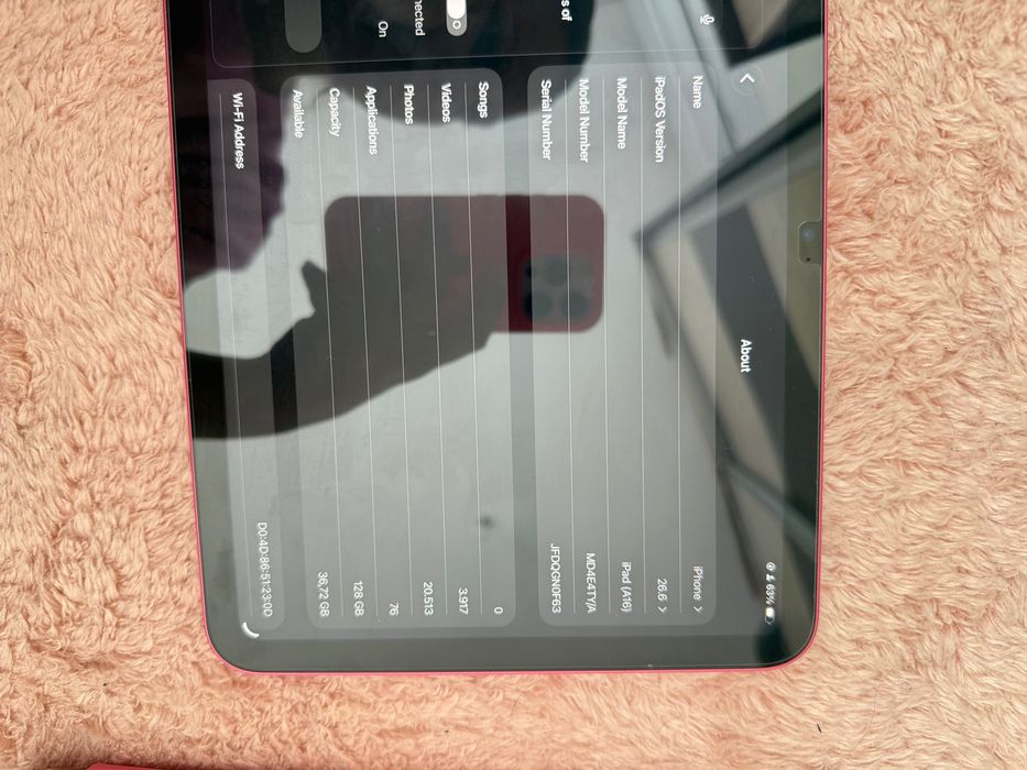 iPad 11” A16 Pink