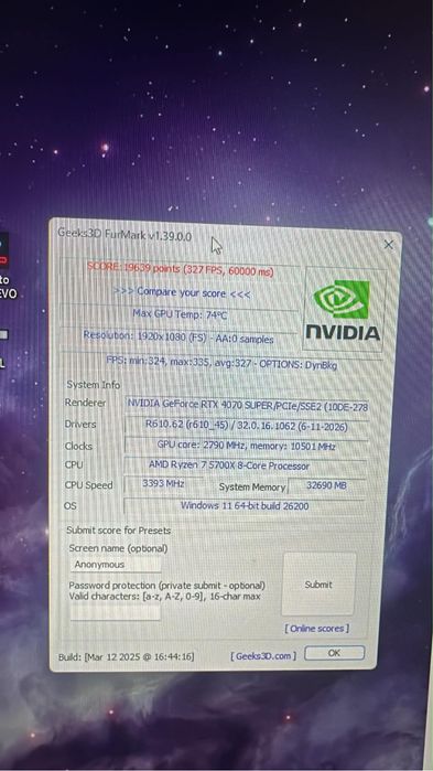 ASUS DUAL 4070 Super EVO