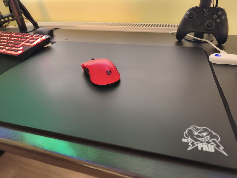 Skypad Glass 3.0 XL mouse pad sticla