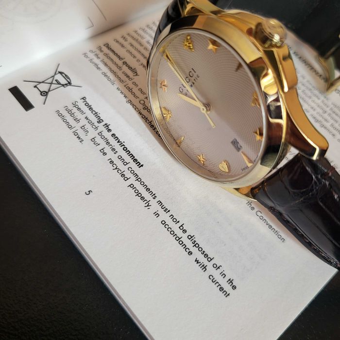 Gucci GG Часовник G-Timeless Automatic Swiss Watch - YA126470