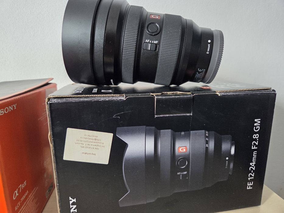 Sony A7 RIV  obiectiv Sony FE 12-24 mm F2.8 GM