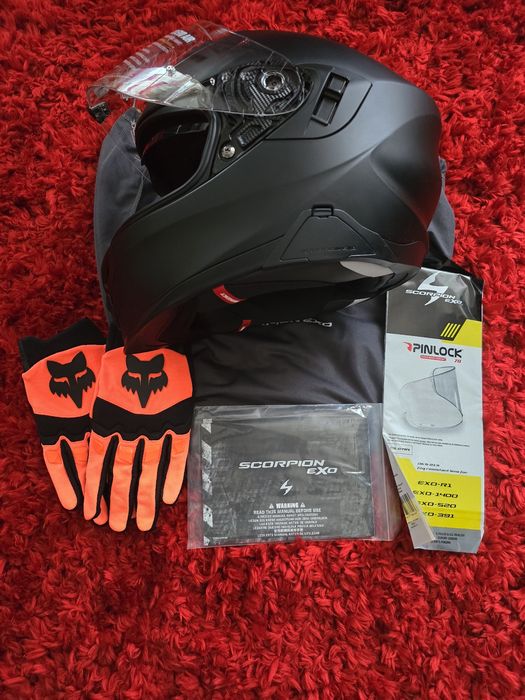 Casca Scorpion EXO 520 EVO AIR SOLID Matt Black M