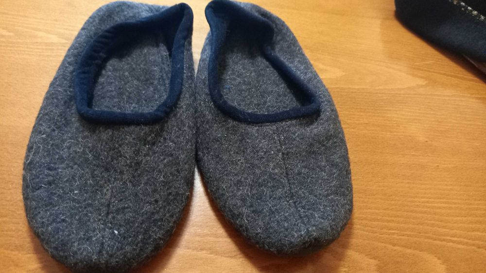 Домашни вълнени терлици