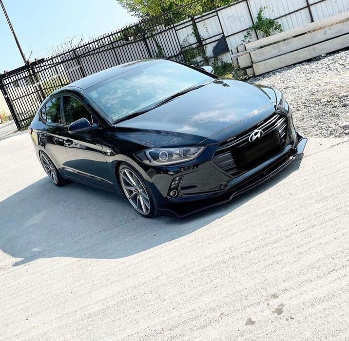 Сплиттеры на пороги и бампер