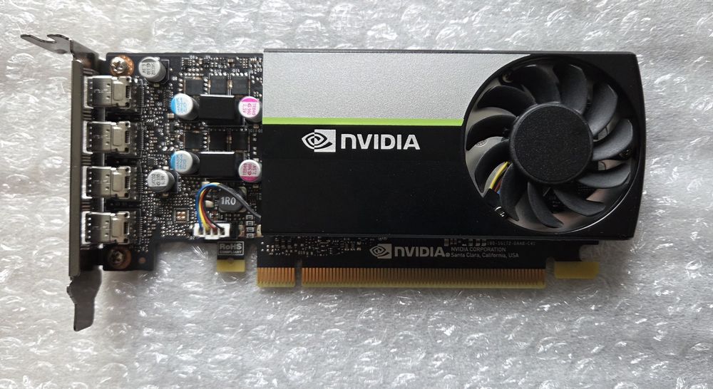 Nvidia Quadro T1000 8Gb DDR6 Low / Normal Profile
