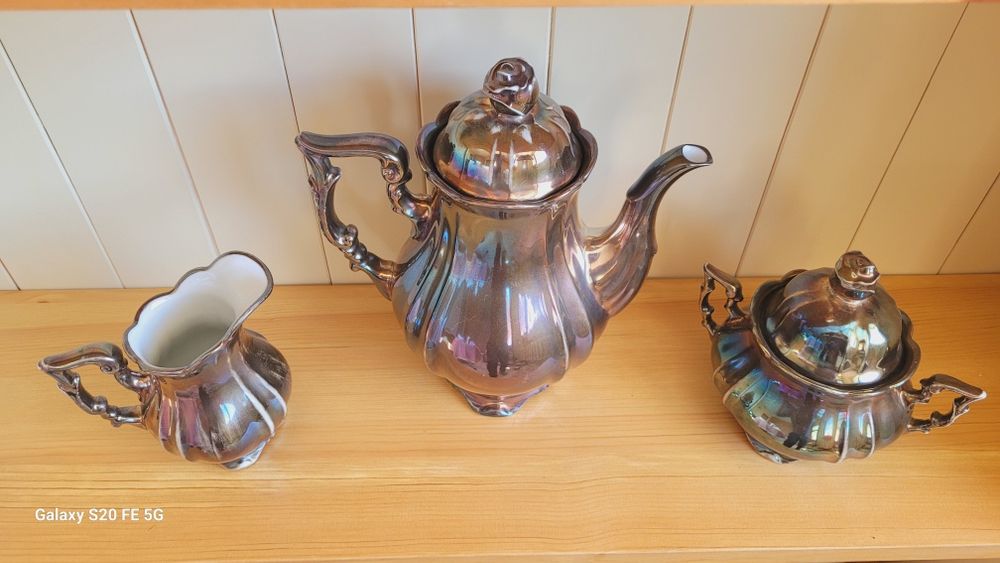 Декоративен винтидж немски порцеланов сет