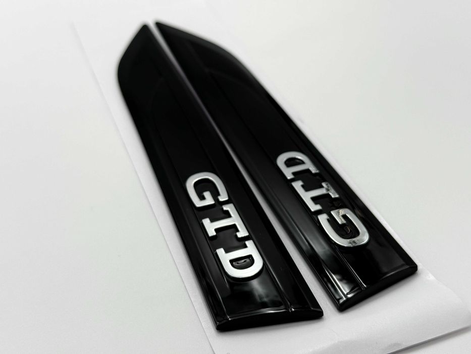 Set Embleme Compatibile VW GOLF 8 GTD aripa