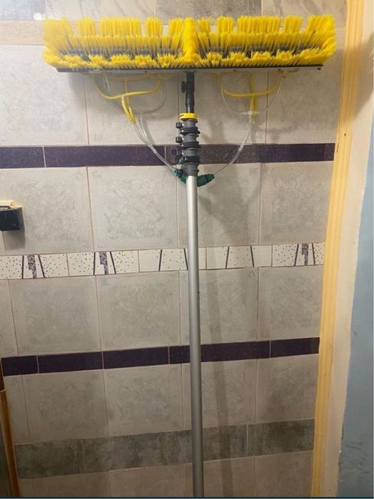 Perie Jumbo 80-120 cm spalat panouri solare fotovoltaice curatat .