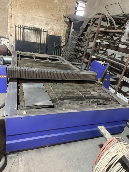 Masă CNC plasmă SBN 2000×4200 mm cu sursă Huayuan LGK‑63 IGBT