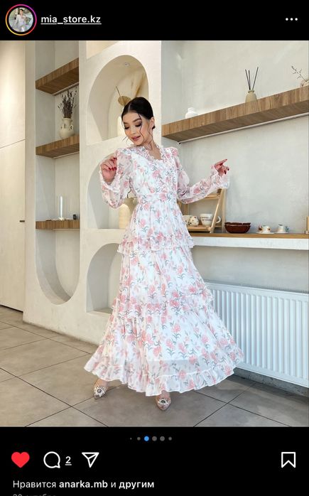 Продам новое платье