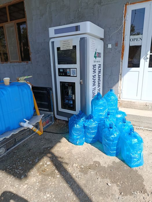 suv filtir aparati 9 bosqichli 2 manitorli, 4 oy ishlatildi xechkayer