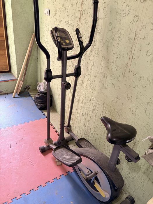 элиптический тренажер с сидением