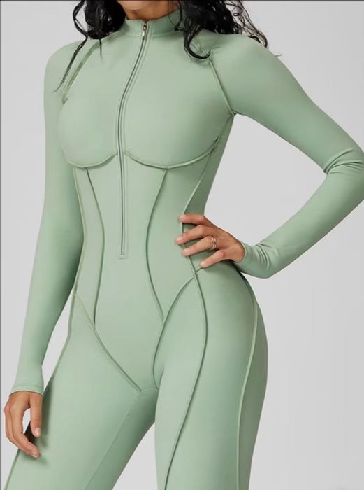 Salopetă gym, pentru femei. Costum sport, yoga. Mărimea S.