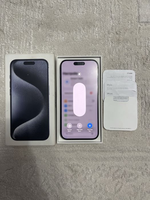 iPhone 15 Pro 83% akb