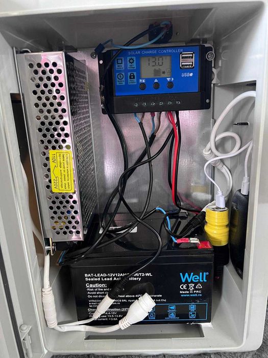 Kit supraveghere cu 2 camere si autonomie 17 ore