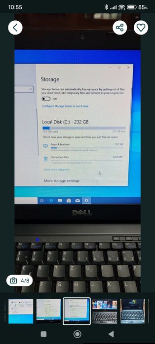 Două laptopuri Dell+Msi .