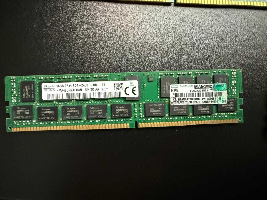 Lot 128GB RAM Server (8 x 16GB) DDR4-2400T ECC RDIMM – SK Hynix & Samsung