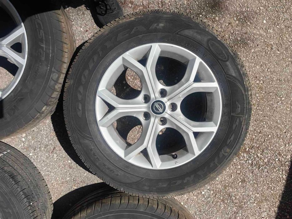 4бр Оригинални 17” джанти Nissan + гуми 225/65/R17 5x114.3