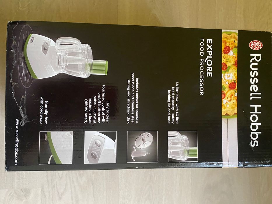 Кухненски робот/food processor, нов, Russel Hobbs