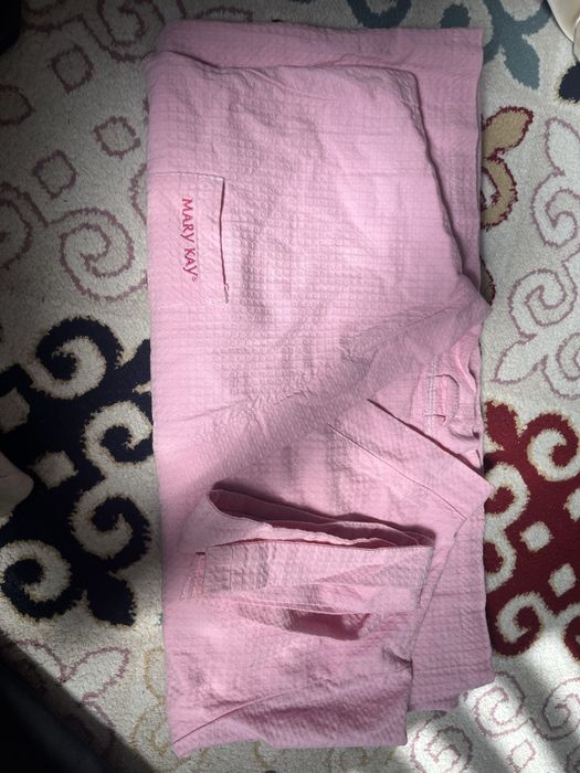 Вафельный халат розовый 6тыс