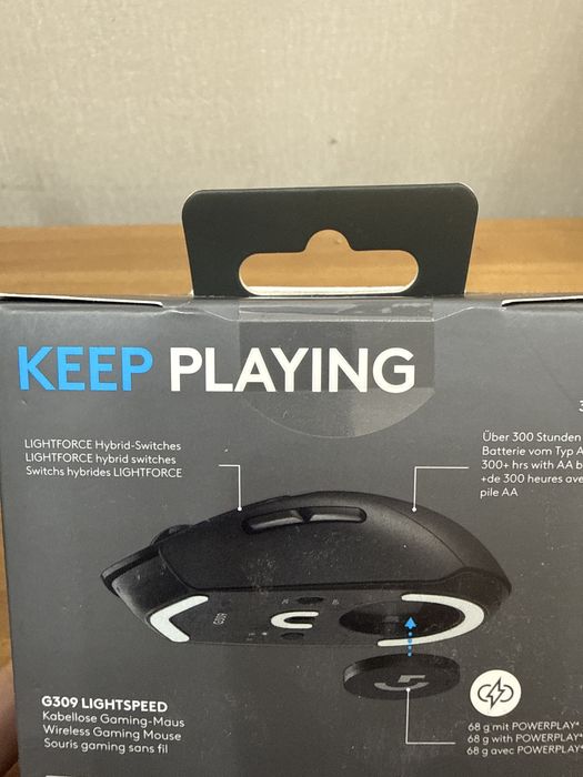 Мышка logitech g309 новая