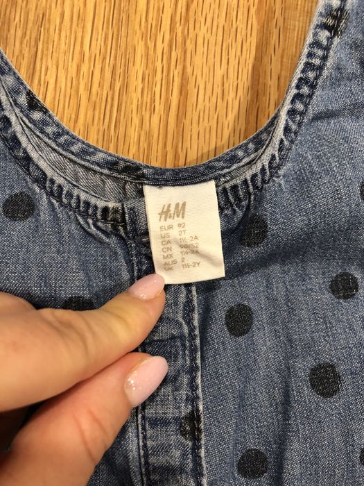 Salopeta H&M mărimea 92 cm