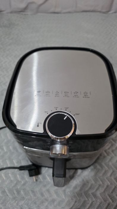 Friteuza cu aer cald EASY FRY & GRILL 2 in 1 Tefal EY501D15, 1400W, 4.