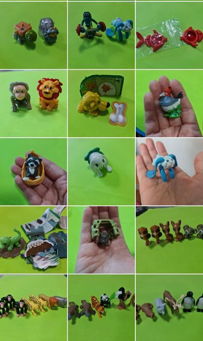 Игрушки из киндер сюрприза