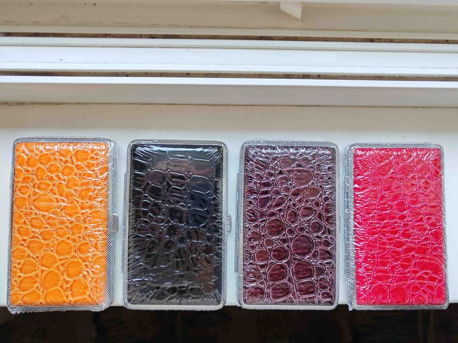 портсигар универсальный кожа крокодила