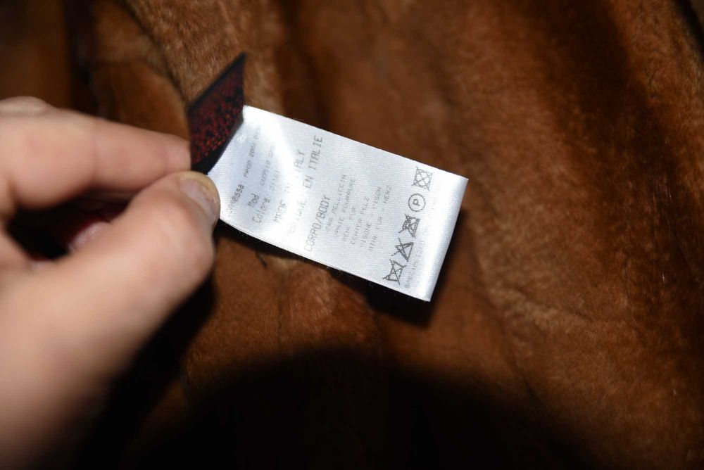 Roberto Cavalli оригинално мъжко палто от норка, размер S