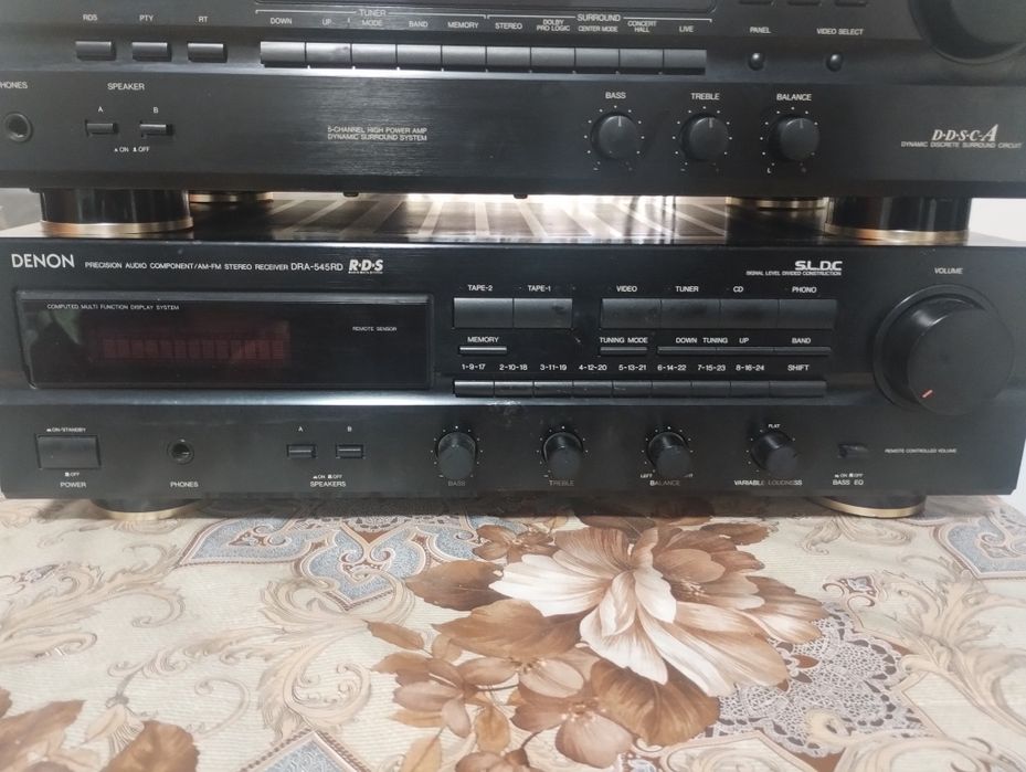 Vând  amplituner denon Dra 545, sau schimb cu subwoofer activ.