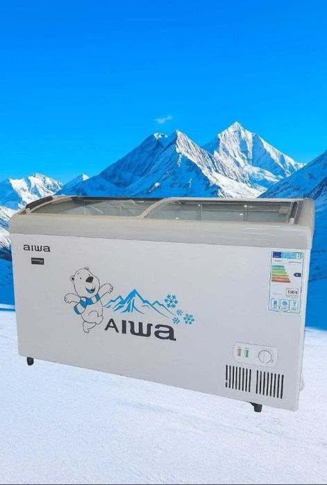 Морозильник Aiwa оптом склад сундук и стекло Marazilka muzlatgich